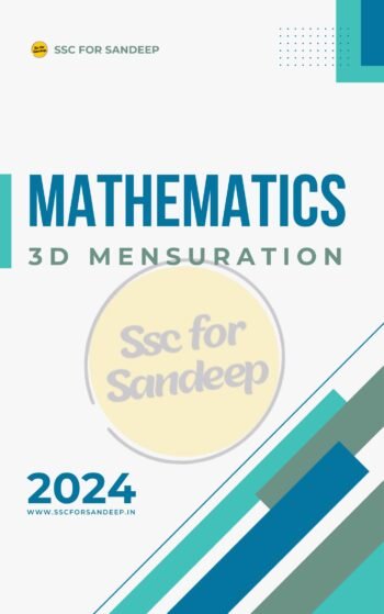 Mensuration 3D Mathematics for SSC CGL